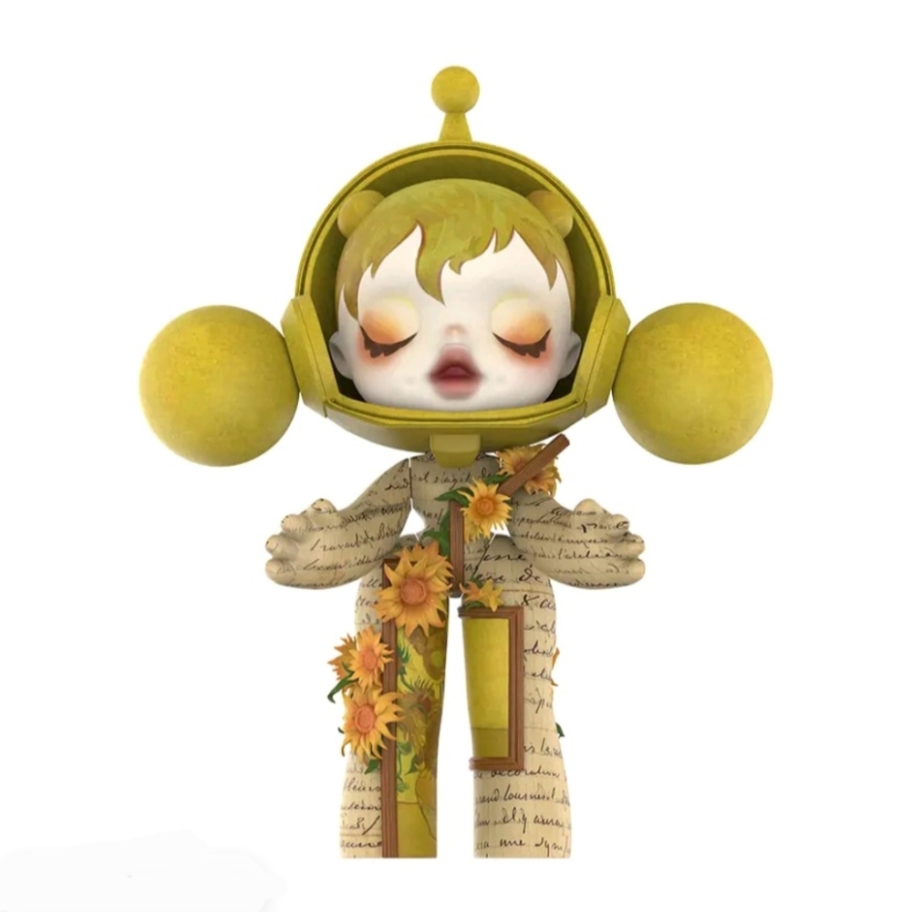 MEGA a SKULLPANDA 400% Van Gogh Museum Sunflowers
